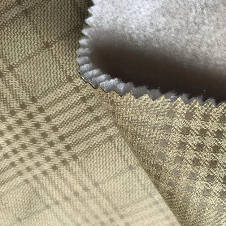 Fashion Suede With Faux Fur Fabric