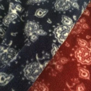 Ţesătură de lână cu Print