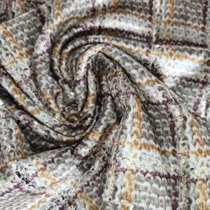 100% Poliester Gold Stamping Suede Fabric